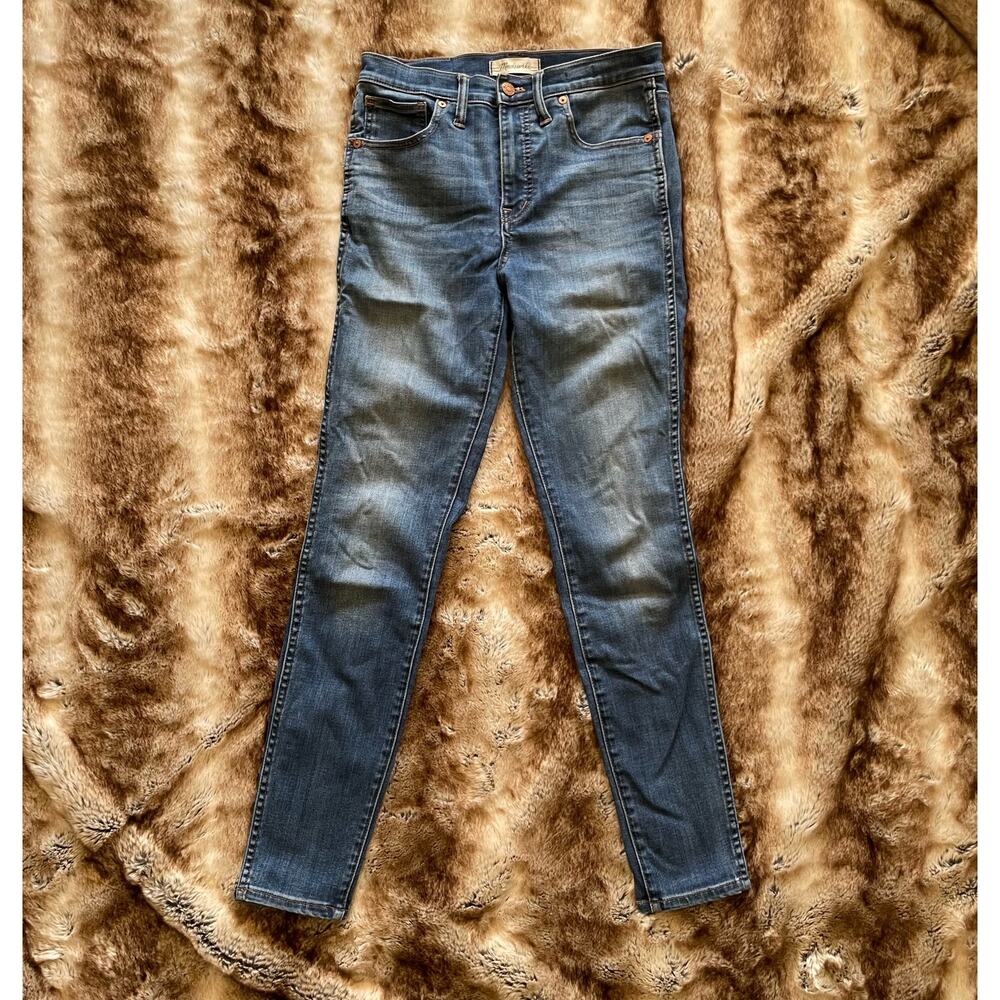 Madewell 10” High-Rise Skinny Jeans Size 27